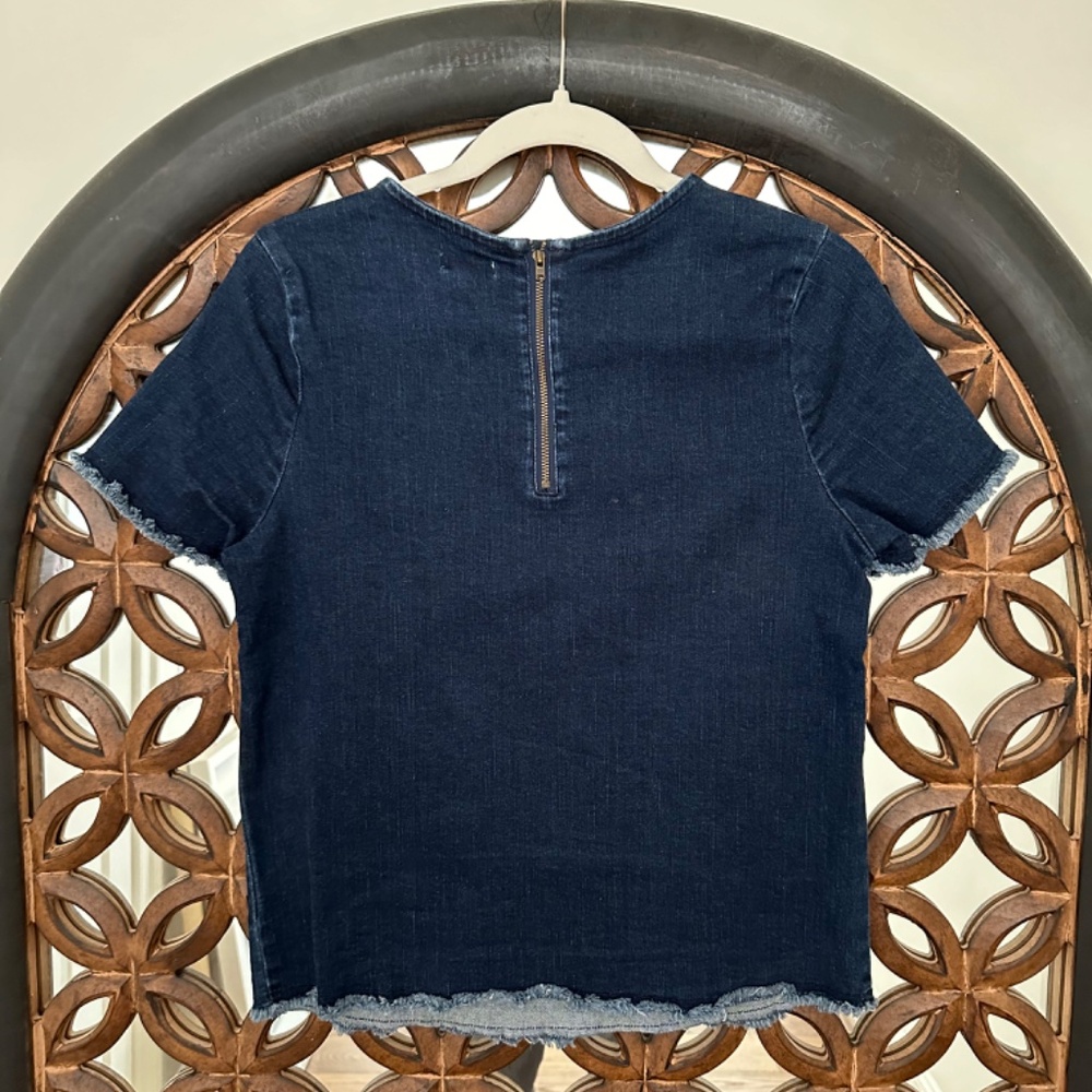 Merona Denim Top - Picture 4 of 5